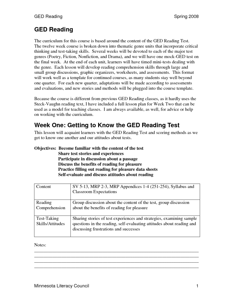 Printable Ged Science Practice Worksheets Lexia s Blog