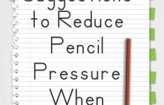 10 Suggestions To Reduce Pencil Pressure When Writing - Your Therapy | Handwriting Without Tears Worksheets Free Printable