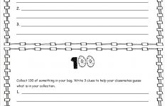 100Th Day Of School Worksheets And Printouts | Printable 100 Day Worksheets