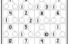 12 Printable Multiplication Number Bonds Worksheets. Numbers 1-12. 1St-4Th  Grade Math. | Printable Number Bond Worksheets