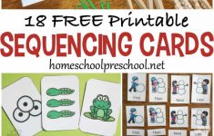 18 Free Printable Sequencing Cards For Preschoolers - Free Printable | Free Printable Sequencing Worksheets For Kindergarten