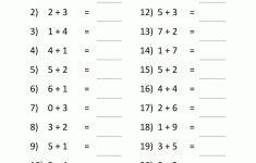 1St-Grade-Math-Worksheets-Mental-Addition-To-12-1.gif 1,000×1,294 | Free Printable Math Worksheets For 1St Grade Addition