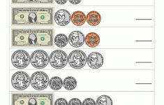 2Nd Grade Money Worksheets Up To $2 | Counting Money Printable Worksheets