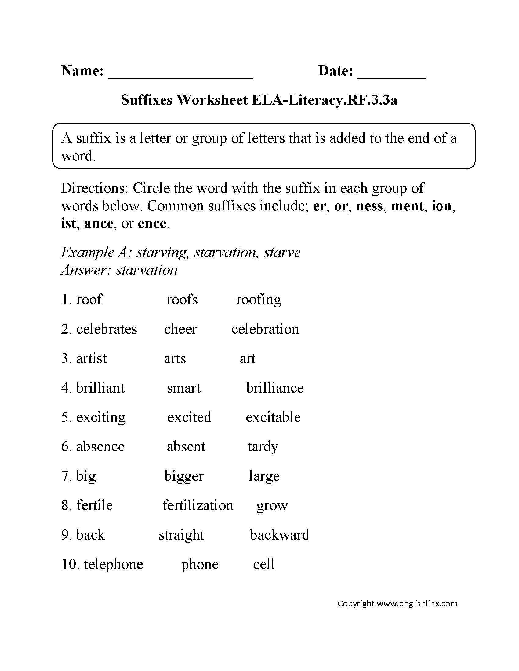 3Rd Grade Common Core | Reading Foundational Skills Worksheets | 3Rd Grade English Worksheets Printable