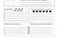 4 Stylish Goal Setting Worksheets To Print (Pdf) | Free Printable Goal Setting Worksheets For Students