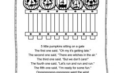 5 Little Pumpkins Worksheet - Free Esl Printable Worksheets Made | Five Little Pumpkins Printable Worksheet
