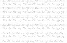 5 Printable Cursive Handwriting Worksheets For Beautiful Penmanship | Printable Cursive Writing Worksheets