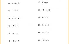7Th Grade Algebra Worksheets 4Th Grade Math Worksheets Math Practice | Algebra Worksheets For 4Th Grade Printable