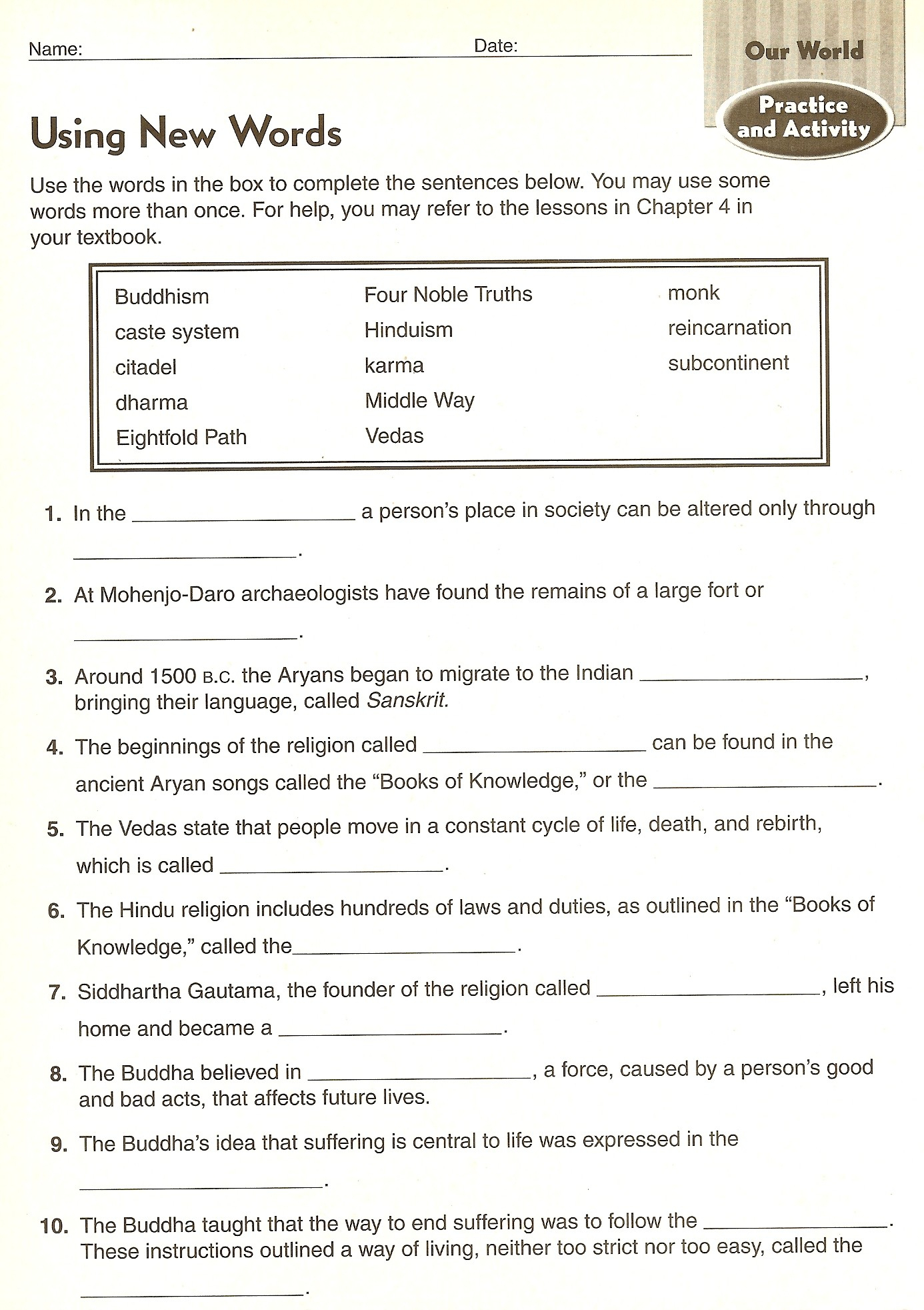 9Th Grade Social Studies Worksheets 10 Best Free Printable 8Th Grade | Printable Social Studies Worksheets 8Th Grade