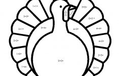 Addition Color Sheets | To Enjoy This Thanksgiving Math Worksheet | Free Printable Thanksgiving Math Worksheets For 3Rd Grade