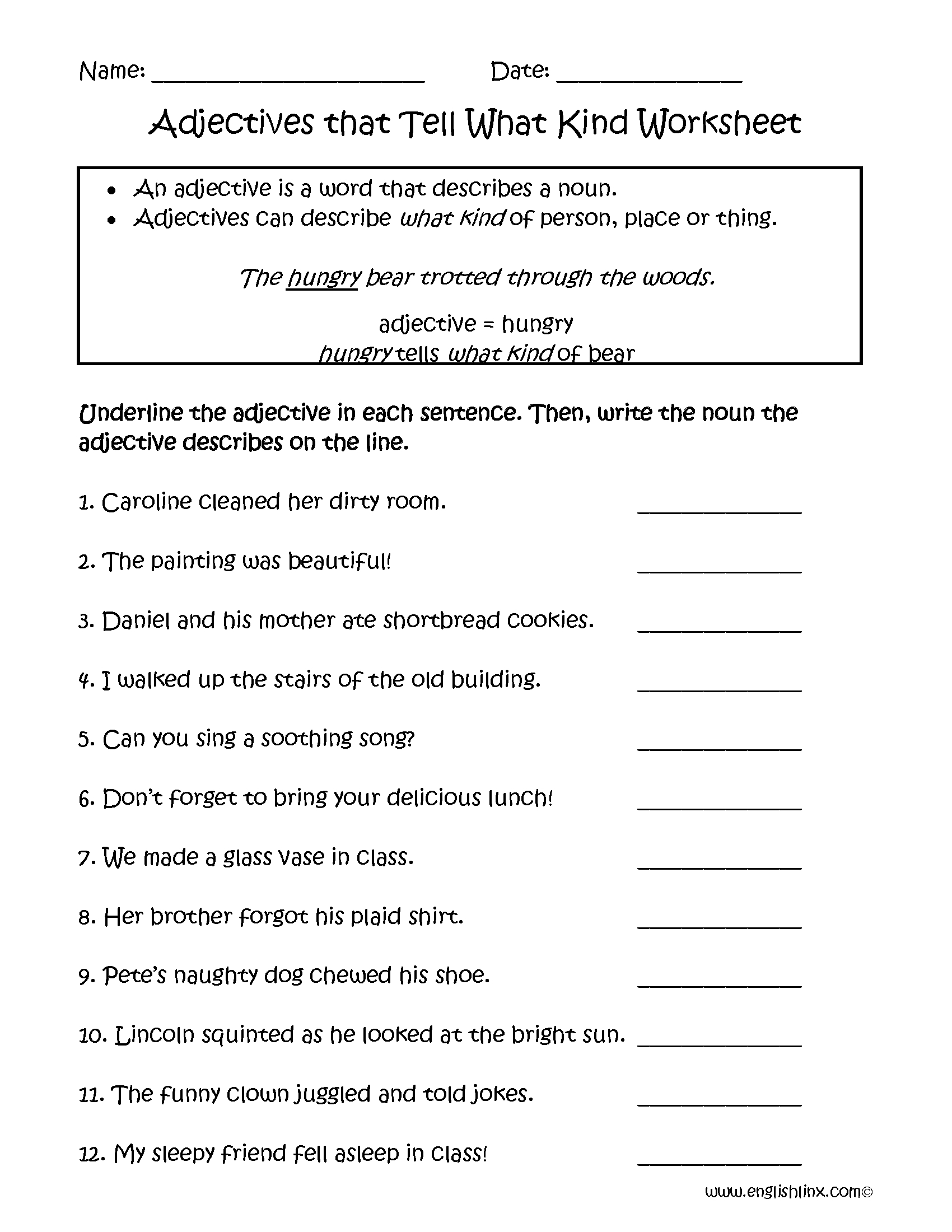 Free Printable Worksheets On Adverbs For Grade 5 Lexia s Blog