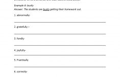 Adverbs Worksheets | Regular Adverbs Worksheets | Free Printable Worksheets On Adverbs For Grade 5