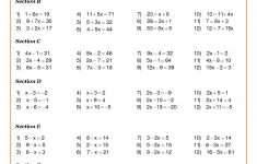 Algebra: Grade 9 Algebra Worksheets With Answers. Second Grade Math | Grade 9 Math Worksheets Printable Free With Answers
