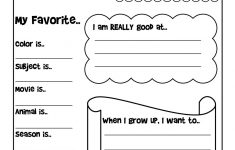 All About Me Printable Worksheet | Woo! Jr. Kids Activities | All About Me Worksheet Preschool Printable