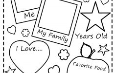 All About Me Worksheet All About Me Free Printable Worksheets - Free | All About Me Printable Worksheets