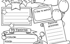 All About Me Worksheet Freebie - Cute! | Language Arts | All About | All About Me Printable Worksheets