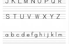 Alphabet Writing Practice Sheet | Edu-Fun | Alphabet Worksheets | Printable Alphabet Handwriting Worksheets