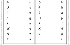 Alphabets With Pictures Printables – Printable Abc Flash Cards | Abc Matching Worksheets Printable