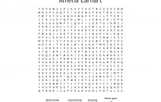 Amelia Earhart Word Search - Wordmint | Amelia Earhart Free Worksheets Printable