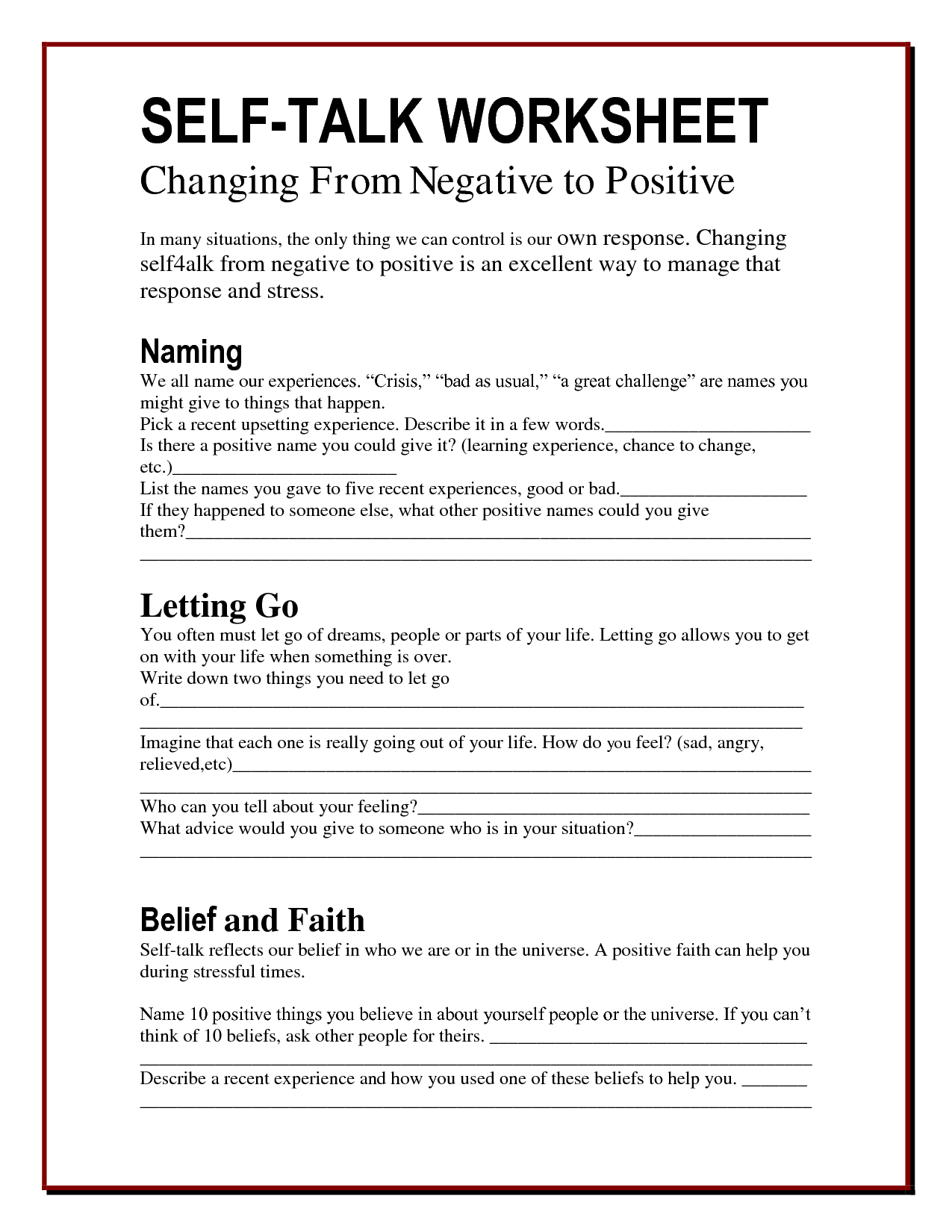 Anger Worksheets | Counseling - Worksheets - Printables | Therapy | Printable Mental Health Worksheets