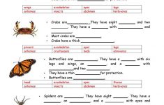 Animals-Vertebrates And Invertebrates Worksheet - Free Esl Printable | Free Printable Worksheets On Vertebrates And Invertebrates