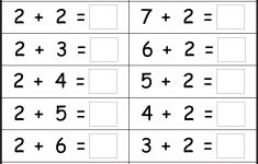 Basic Addition Facts – 8 Worksheets / Free Printable Worksheets | Free Printable Simple Math Worksheets