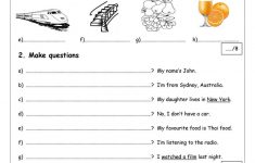 Basic English Test 1 Worksheet - Free Esl Printable Worksheets Made | English Test Printable Worksheets