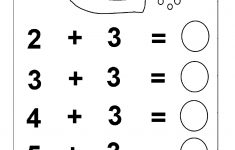 Beginner Addition – 6 Kindergarten Addition Worksheets / Free | Free Printable Simple Math Worksheets