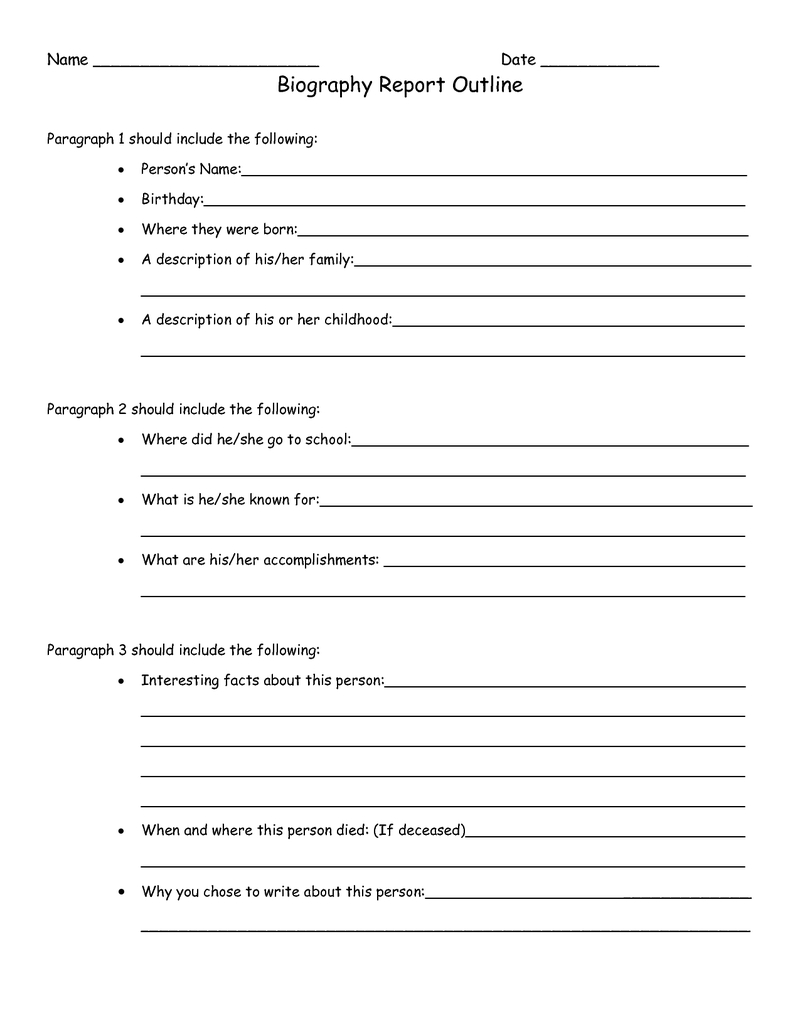 Biographies Of Famous People Worksheet Free Esl Printable Printable 