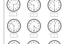 Blank Clock Worksheet To Print | Kids Worksheets Printable | Clock | Kindergarten Clock Worksheet Printables
