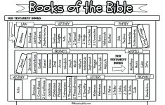 Books Of The Bible Bookcase Printable • Ministryark | Books Of The Bible Printable Worksheets