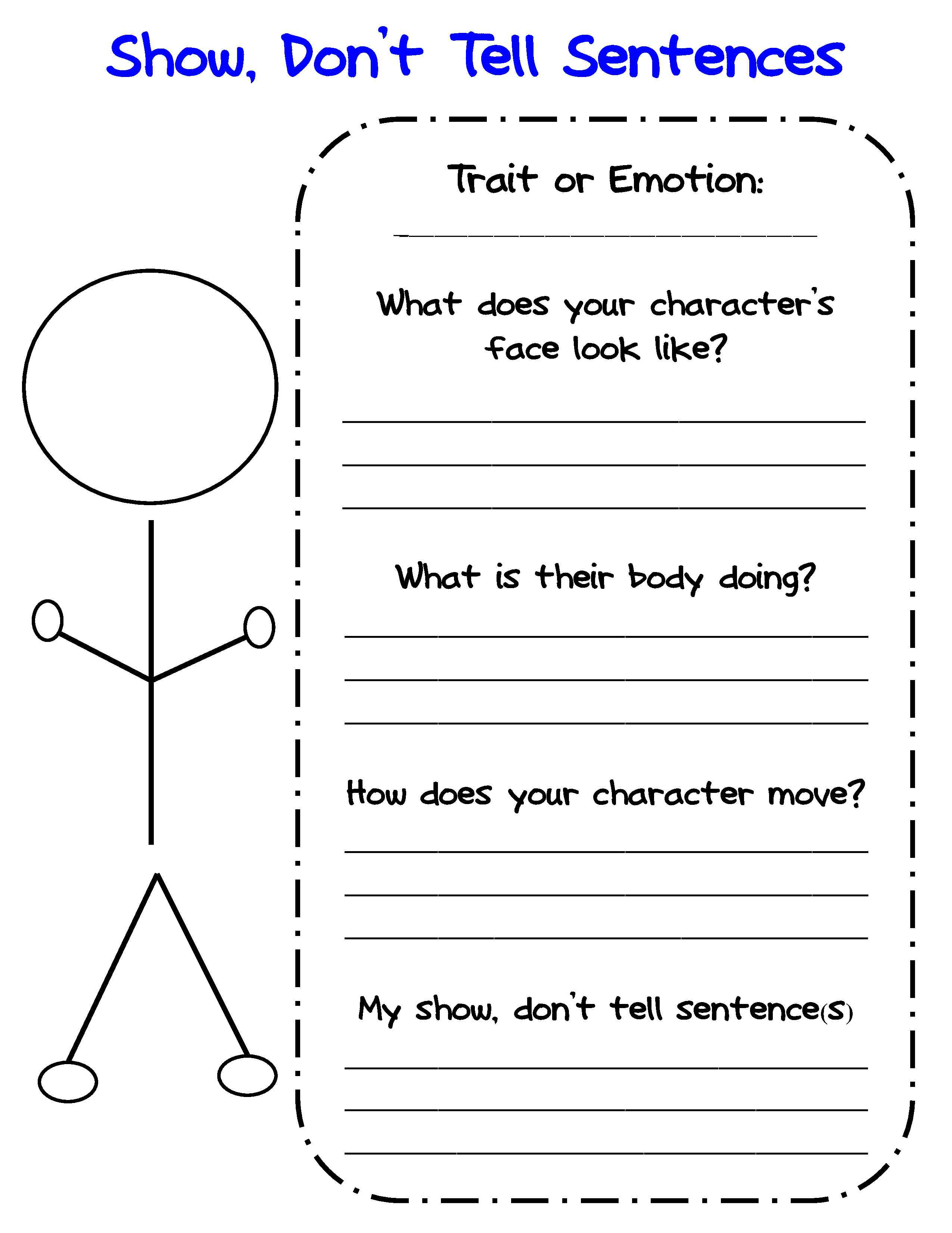 Bringing Characters To Life In Writer&amp;#039;s Workshop | Scholastic | Printable Character Traits Worksheets