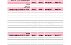 Budget Binder Printables - The Practical Saver | Printable Budget Binder Worksheets