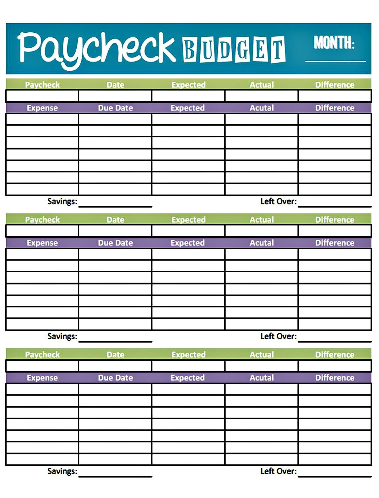 Budget Worksheet Printable | Get Paid Weekly And Charlie Gets Paid | Budget Helper Worksheet Printable