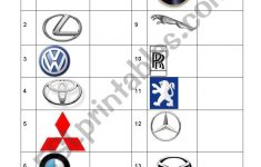 Car Logos Quiz - Esl Worksheetrenda | Printable Logo Quiz Worksheet