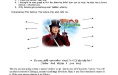 Charlie &amp; The Chocolate Factory 2 Worksheet - Free Esl Printable | Charlie And The Chocolate Factory Worksheets Printable
