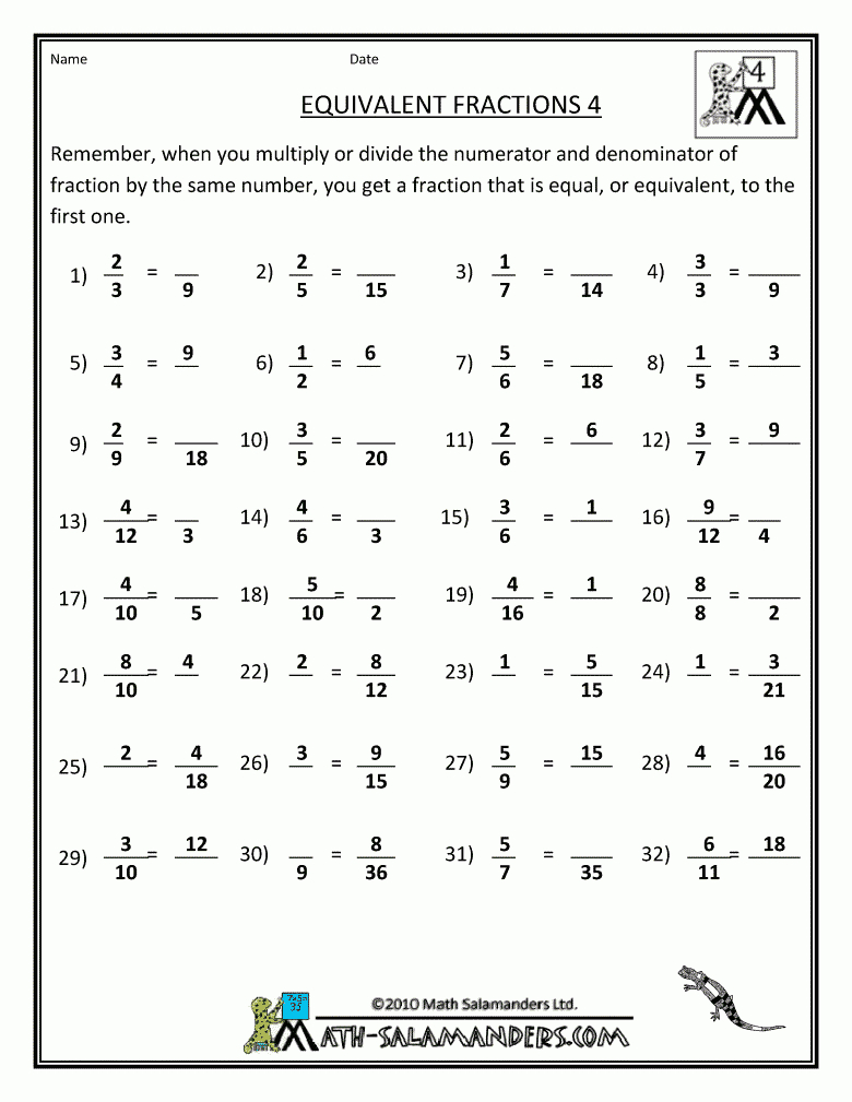 Christmas Fractions Worksheets | Free-Printable-Fraction-Worksheets | Free Printable 4Th Grade Math Fraction Worksheets