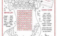 Christmas Fun Worksheet - Free Esl Printable Worksheets Madeteachers | Christmas Fun Worksheets Printable Free