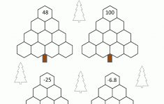 Christmas Math Worksheets (Harder) | Printable Christmas Math Worksheets 6Th Grade