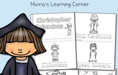 Christopher Columbus Coloring Pages - Mamas Learning Corner | Christopher Columbus Printable Worksheets