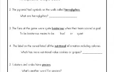 Context Clues Worksheets 5Th Grade To Download - Math Worksheet For | Free Printable Context Clues Worksheets