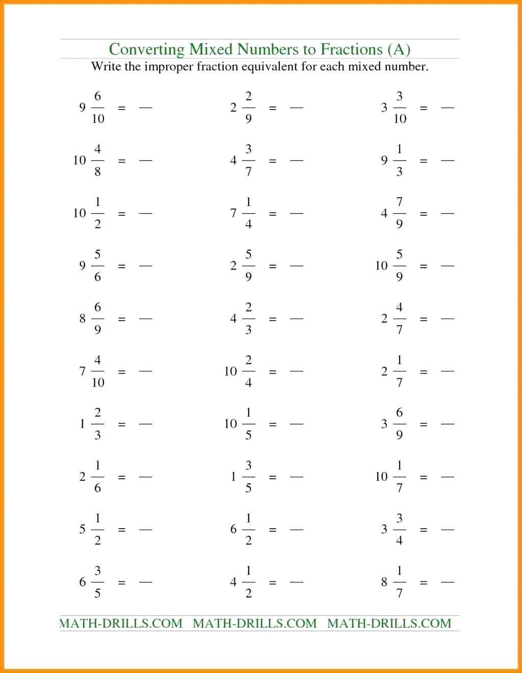 Convert Fractions To Decimals Worksheet Converting And Math Image | Convert Fractions To Decimals Worksheets Free Printable