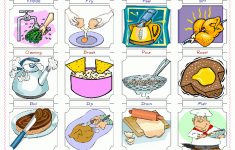 Cooking Verbs - Free Esl, Efl Worksheets Madeteachers For Teachers | Cooking Verbs Printable Worksheets