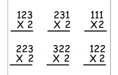 Copy Of Single Digit Multiplication Worksheets - Lessons - Tes Teach | 3 Digit By 1 Digit Multiplication Worksheets Printable