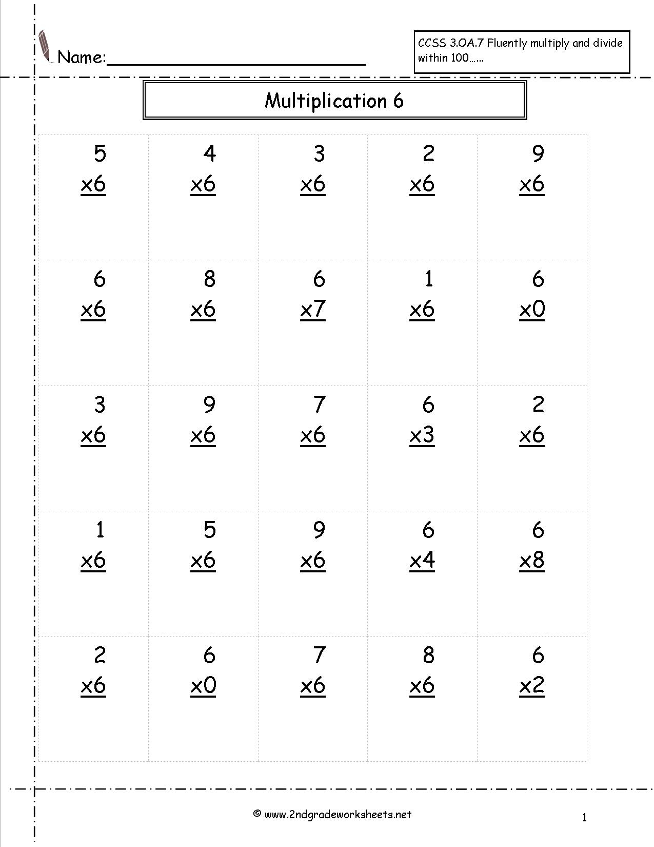 Free Printable Double Digit Multiplication Worksheets Lexia s Blog