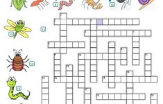 Crossword - Insects And Reptiles Worksheet - Free Esl Printable | Free Printable Reptile Worksheets