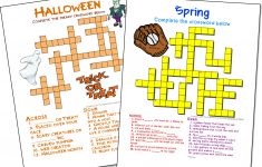 Crossword Puzzle Maker | World Famous From The Teacher's Corner | Make Your Own Worksheets Free Printable