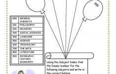 Cute, To Bad I Killed Dewey. Library Skills Worksheet. | Cool Ideas | Free Printable Library Skills Worksheets
