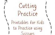 Cutting Practice Printables | Printable Cutting Worksheets For Preschoolers
