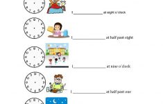 Daily Routines And Hours Worksheet - Free Esl Printable Worksheets | Daily Routines Printable Worksheets